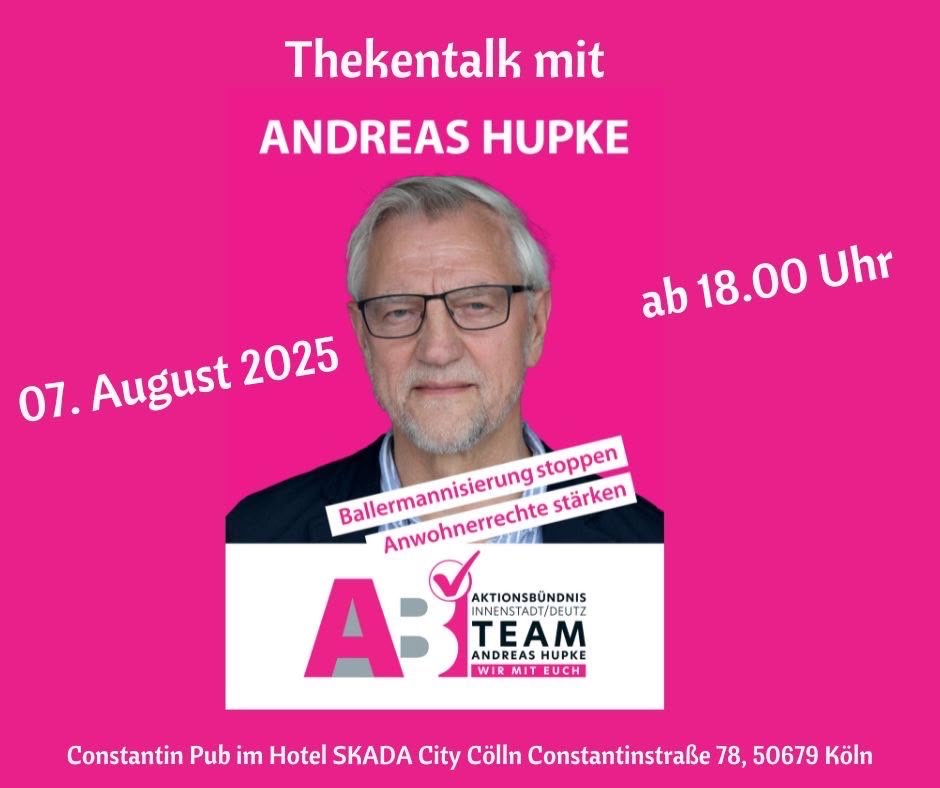 Thekentalk mit Andreas Hupke